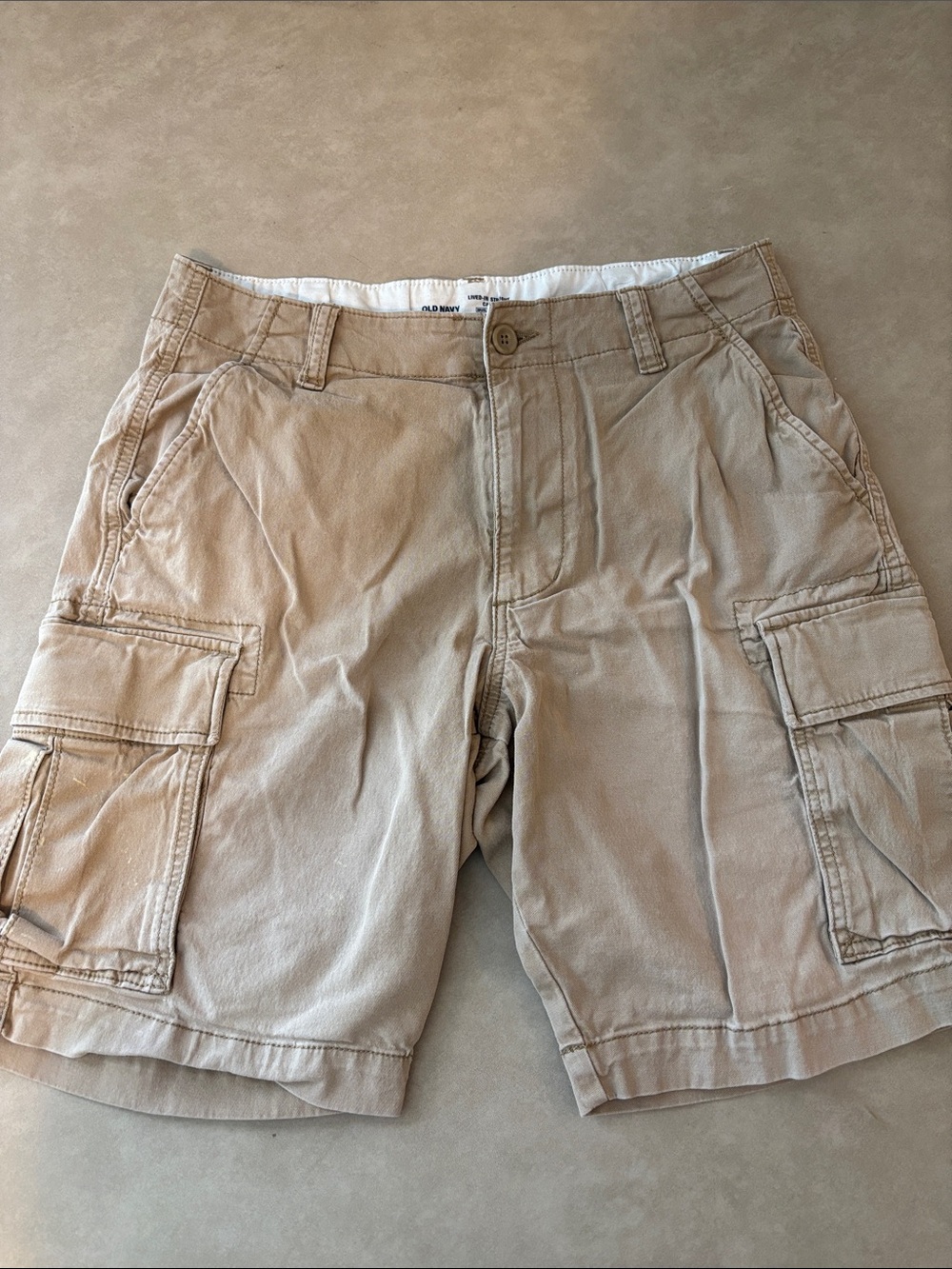 Old Navy Beige Men’s Cargo Shorts